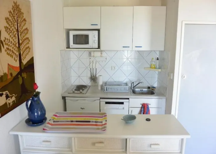 Apartamento T2 Avec Terrasse Et Vue à 50m De La Plage, Résidence Avec Piscine - Fr-1-607-11