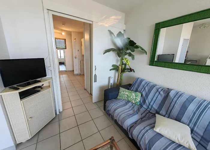 T2 Avec Terrasse Et Vue à 50m De La Plage, Résidence Avec Piscine - Fr-1-607-11
