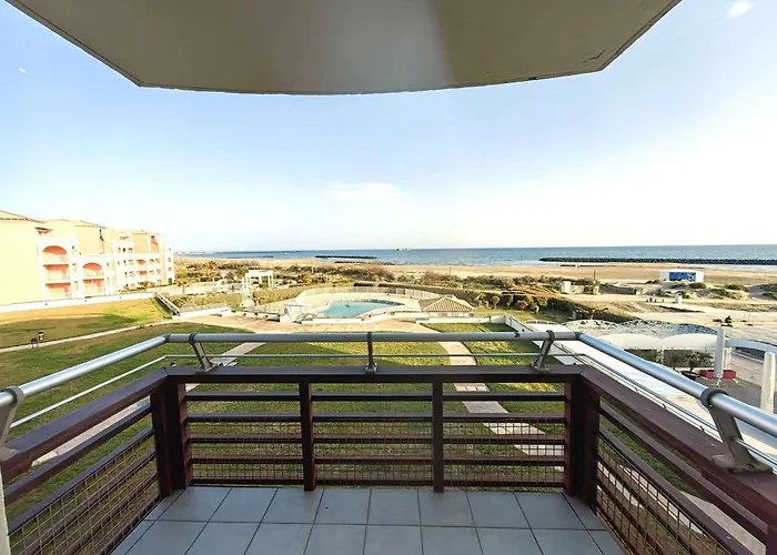T2 Avec Terrasse Et Vue à 50m De La Plage, Résidence Avec Piscine - Fr-1-607-11 *